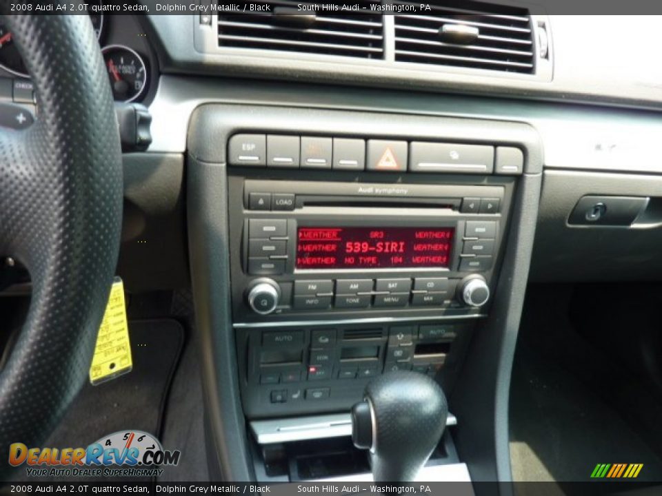 Controls of 2008 Audi A4 2.0T quattro Sedan Photo #18