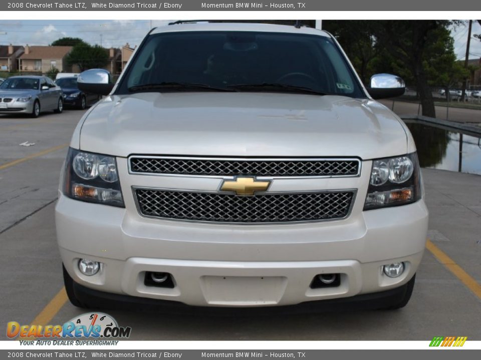 2008 Chevrolet Tahoe LTZ White Diamond Tricoat / Ebony Photo #7