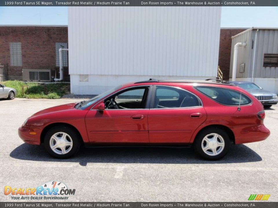 Toreador Red Metallic 1999 Ford Taurus SE Wagon Photo #11