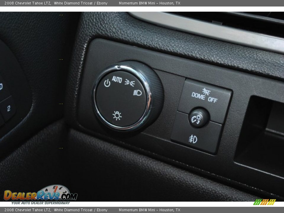 2008 Chevrolet Tahoe LTZ White Diamond Tricoat / Ebony Photo #35