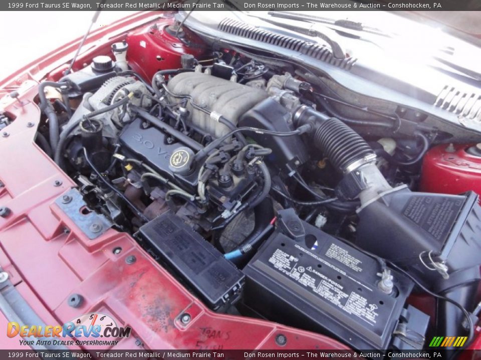 1999 Ford Taurus SE Wagon 3.0 Liter OHV 12-Valve V6 Engine Photo #34