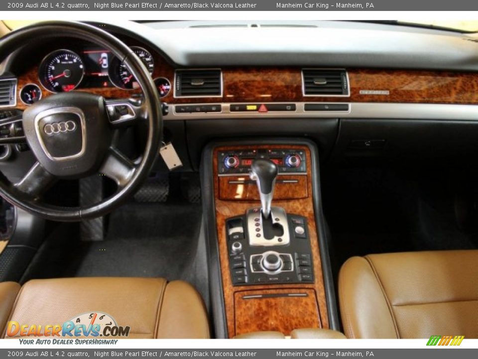 Dashboard of 2009 Audi A8 L 4.2 quattro Photo #5