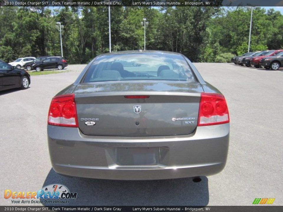 2010 Dodge Charger SXT Dark Titanium Metallic / Dark Slate Gray Photo #4