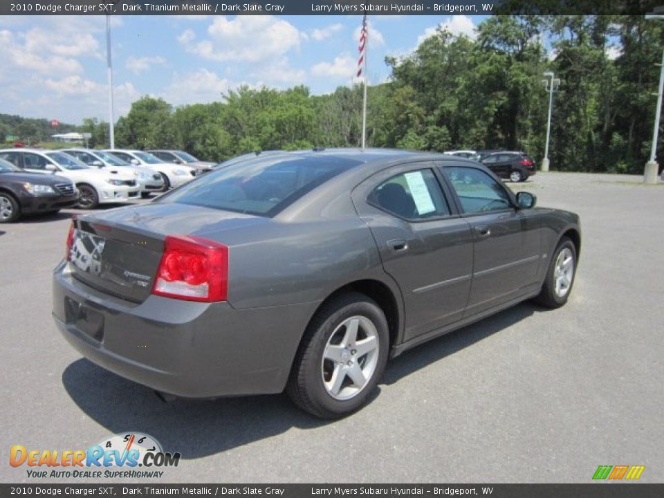 2010 Dodge Charger SXT Dark Titanium Metallic / Dark Slate Gray Photo #5