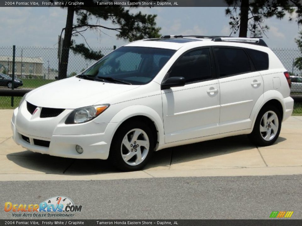 2004 Pontiac Vibe Frosty White / Graphite Photo #2