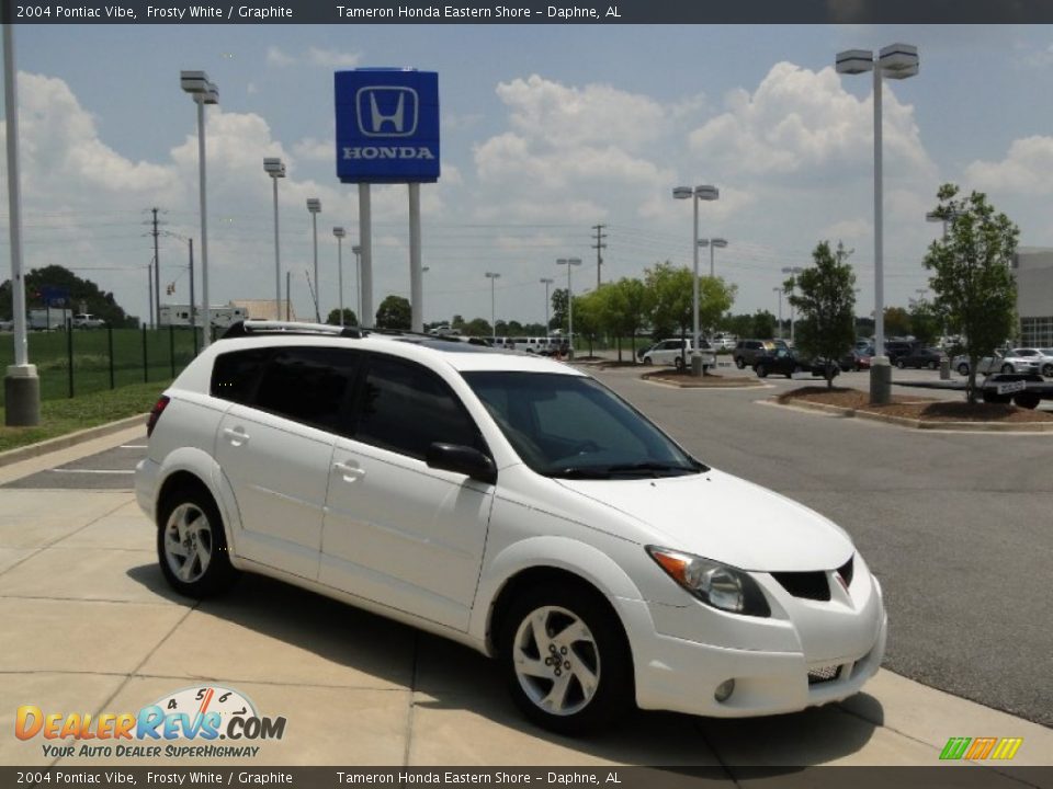 2004 Pontiac Vibe Frosty White / Graphite Photo #3