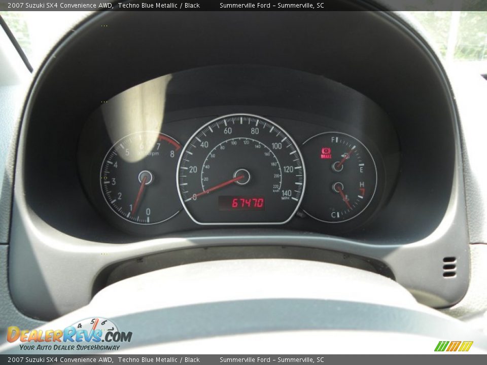 2007 Suzuki SX4 Convenience AWD Gauges Photo #22