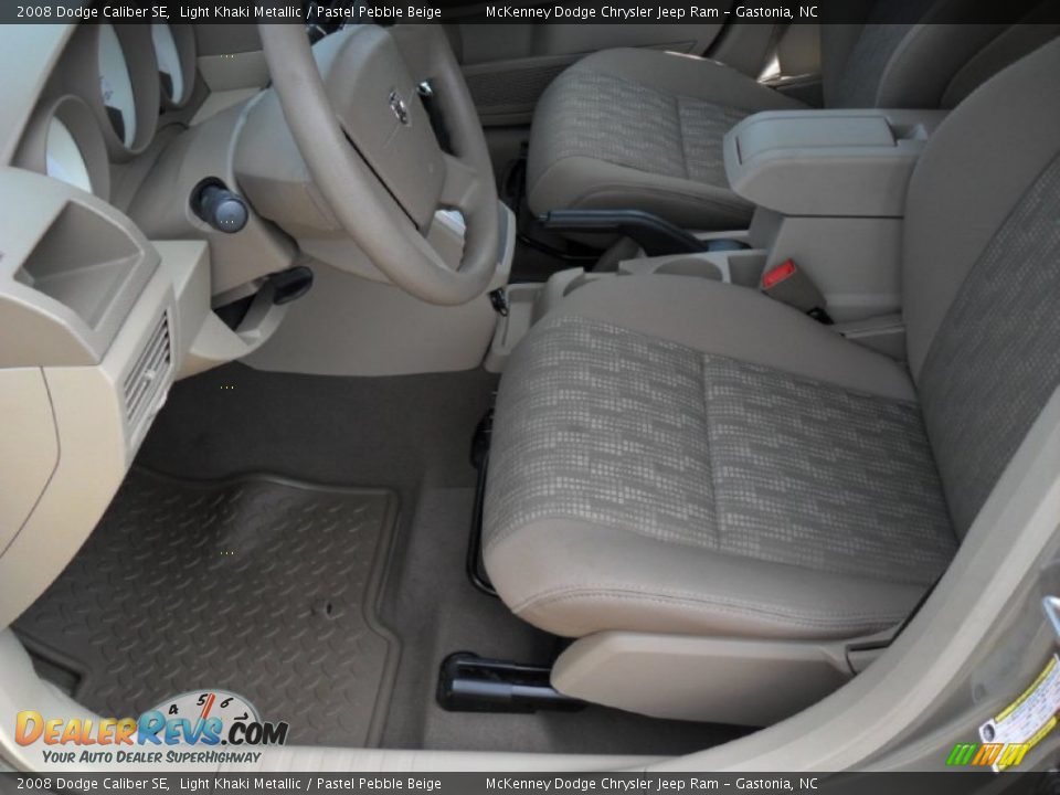 2008 Dodge Caliber SE Light Khaki Metallic / Pastel Pebble Beige Photo #7