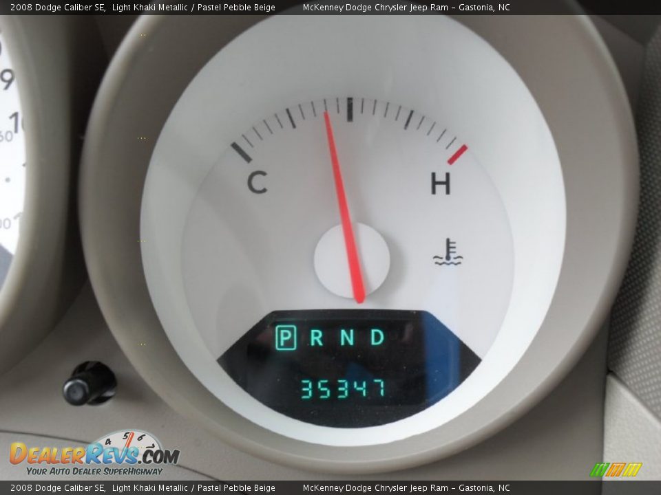 2008 Dodge Caliber SE Light Khaki Metallic / Pastel Pebble Beige Photo #13