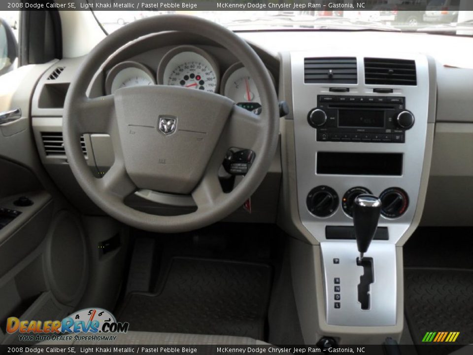 2008 Dodge Caliber SE Light Khaki Metallic / Pastel Pebble Beige Photo #15