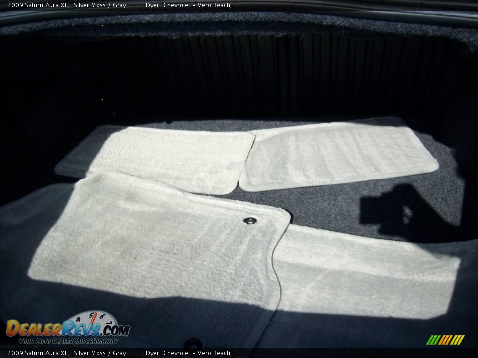 2009 Saturn Aura XE Silver Moss / Gray Photo #18