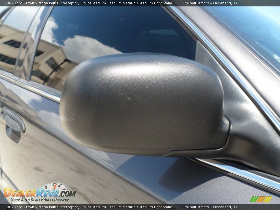 2007 Ford Crown Victoria Police Interceptor Police Medium Titanium Metallic / Medium Light Stone Photo #18