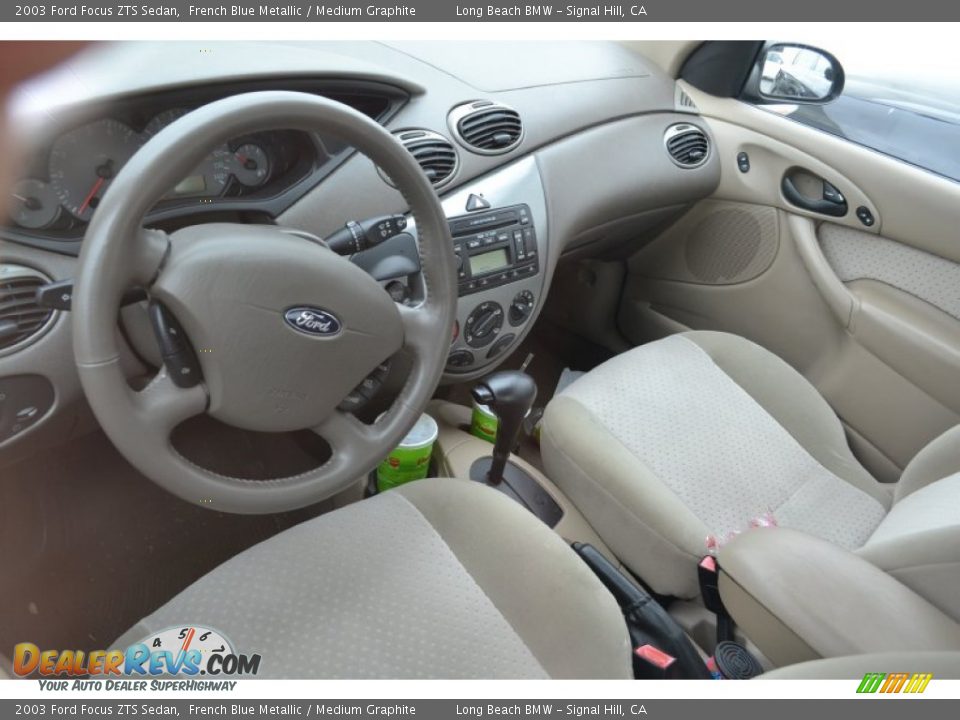 Medium Graphite Interior 2003 Ford Focus Zts Sedan Photo