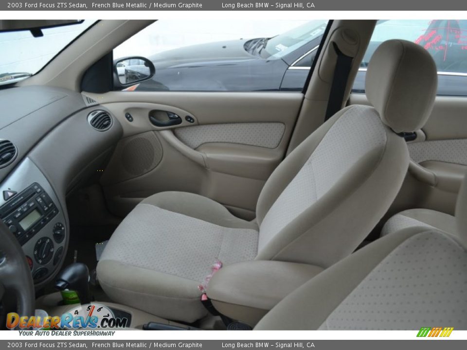 Medium Graphite Interior - 2003 Ford Focus ZTS Sedan Photo #5