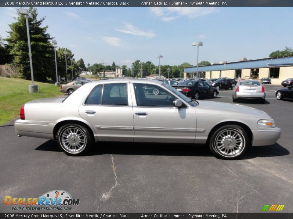 Silver Birch Metallic 2008 Mercury Grand Marquis LS Photo #8