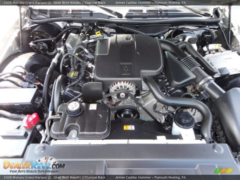 2008 Mercury Grand Marquis LS 4.6 Liter SOHC 16-Valve V8 Engine Photo #30