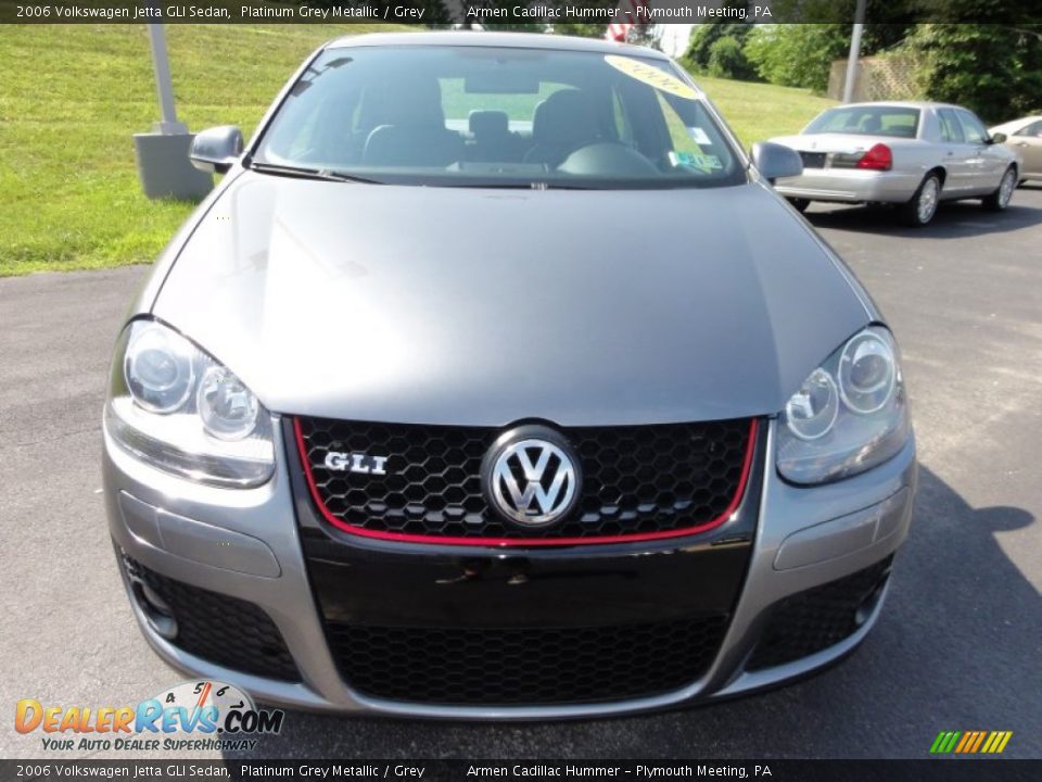2006 Volkswagen Jetta GLI Sedan Platinum Grey Metallic / Grey Photo #3