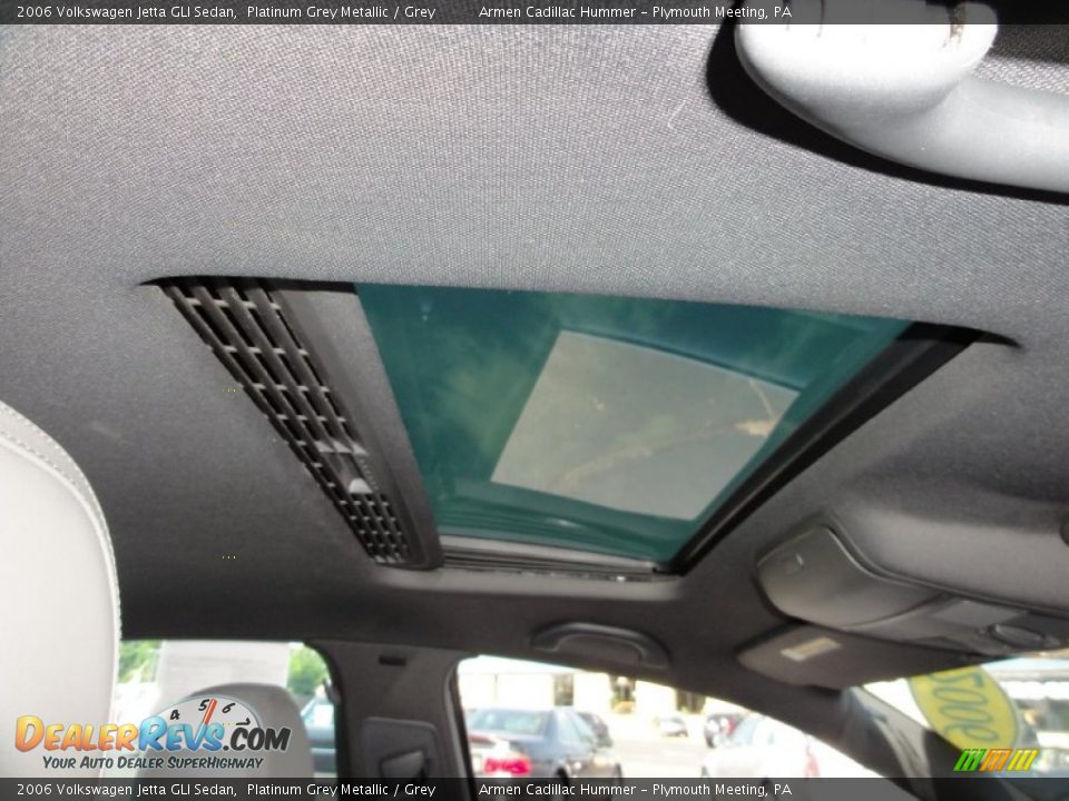 2006 Volkswagen Jetta GLI Sedan Platinum Grey Metallic / Grey Photo #21