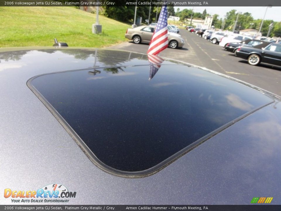 2006 Volkswagen Jetta GLI Sedan Platinum Grey Metallic / Grey Photo #22