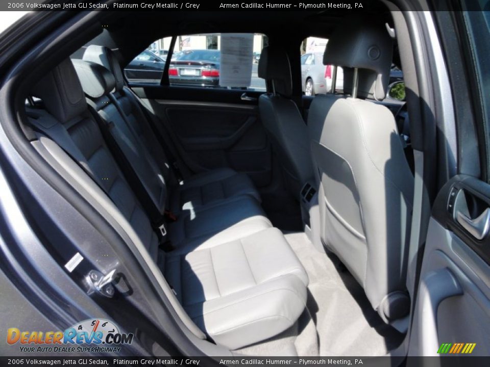 2006 Volkswagen Jetta GLI Sedan Platinum Grey Metallic / Grey Photo #23