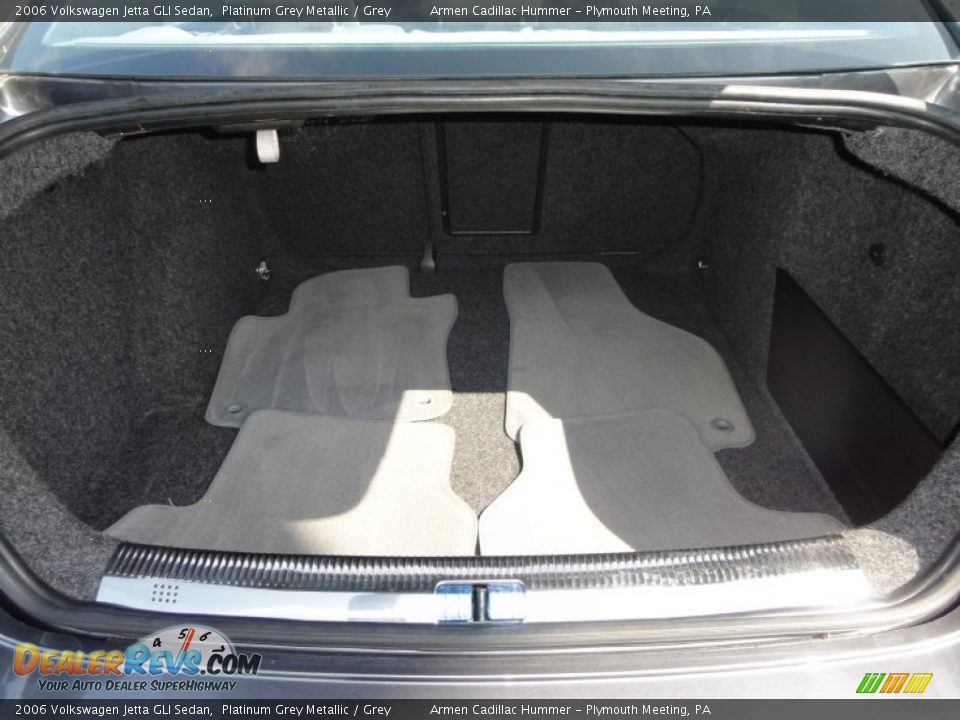 2006 Volkswagen Jetta GLI Sedan Platinum Grey Metallic / Grey Photo #24