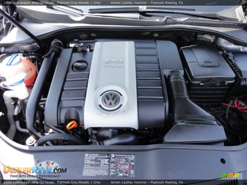 2006 Volkswagen Jetta GLI Sedan Platinum Grey Metallic / Grey Photo #30