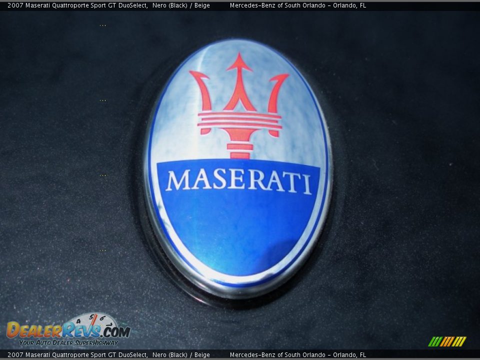 2007 Maserati Quattroporte Sport GT DuoSelect Logo Photo #9