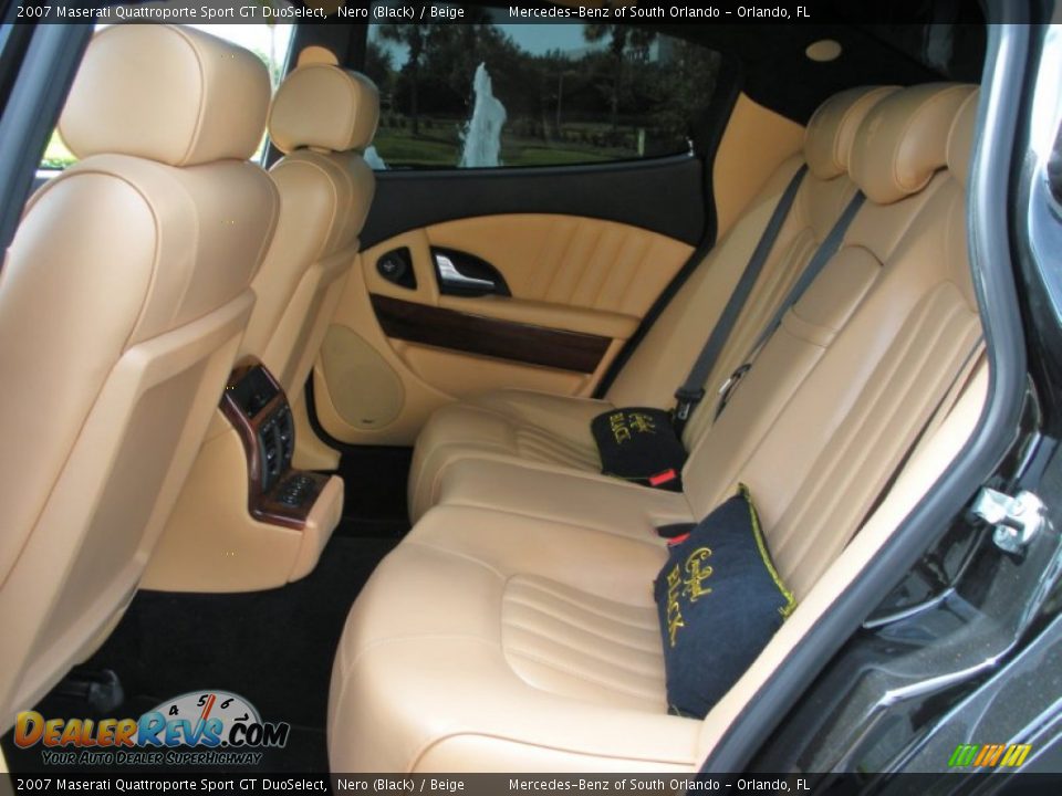 Beige Interior - 2007 Maserati Quattroporte Sport GT DuoSelect Photo #17