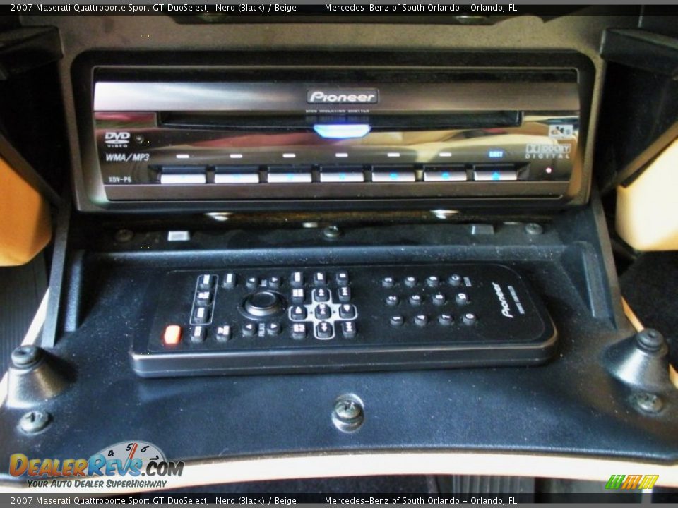 2007 Maserati Quattroporte Sport GT DuoSelect Nero (Black) / Beige Photo #33