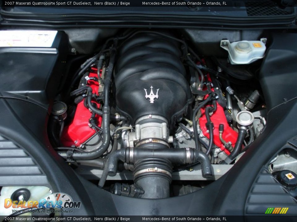 2007 Maserati Quattroporte Sport GT DuoSelect 4.2 Liter DOHC 32-Valve V8 Engine Photo #34