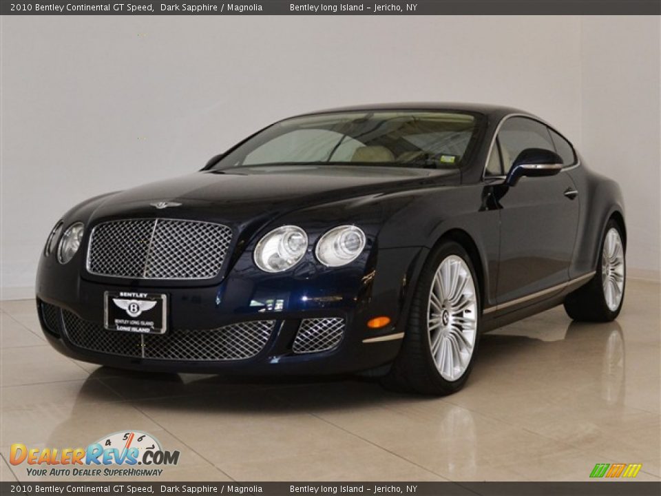 2010 Bentley Continental GT Speed Dark Sapphire / Magnolia Photo #2