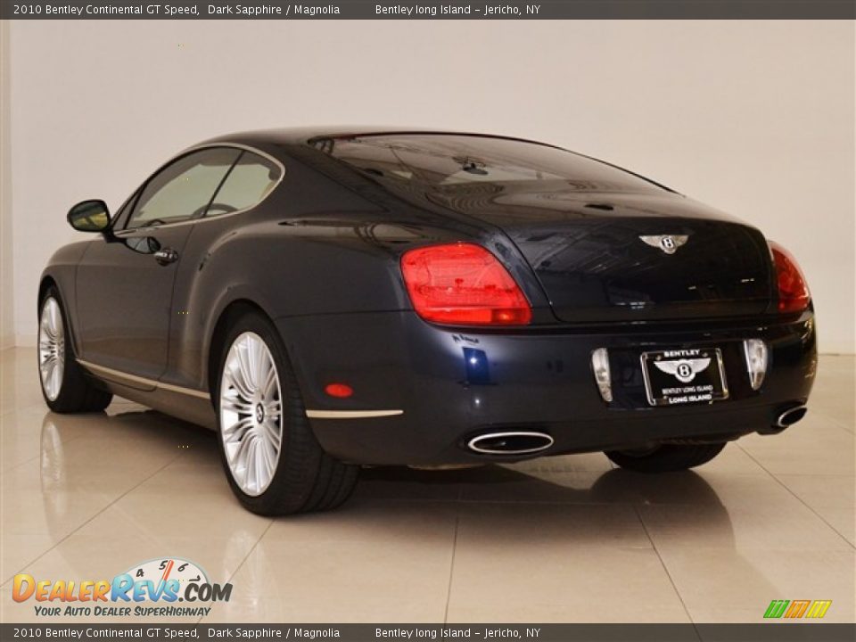 2010 Bentley Continental GT Speed Dark Sapphire / Magnolia Photo #5