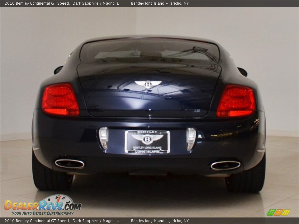 2010 Bentley Continental GT Speed Dark Sapphire / Magnolia Photo #6