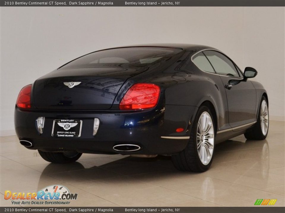 2010 Bentley Continental GT Speed Dark Sapphire / Magnolia Photo #7