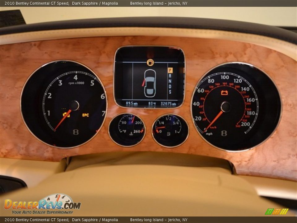 2010 Bentley Continental GT Speed Gauges Photo #11