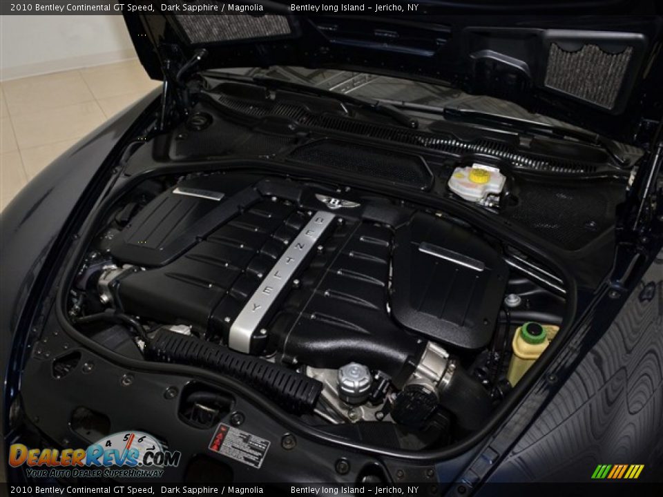 2010 Bentley Continental GT Speed 6.0 Liter Twin-Turbocharged DOHC 48-Valve VVT W12 Engine Photo #20