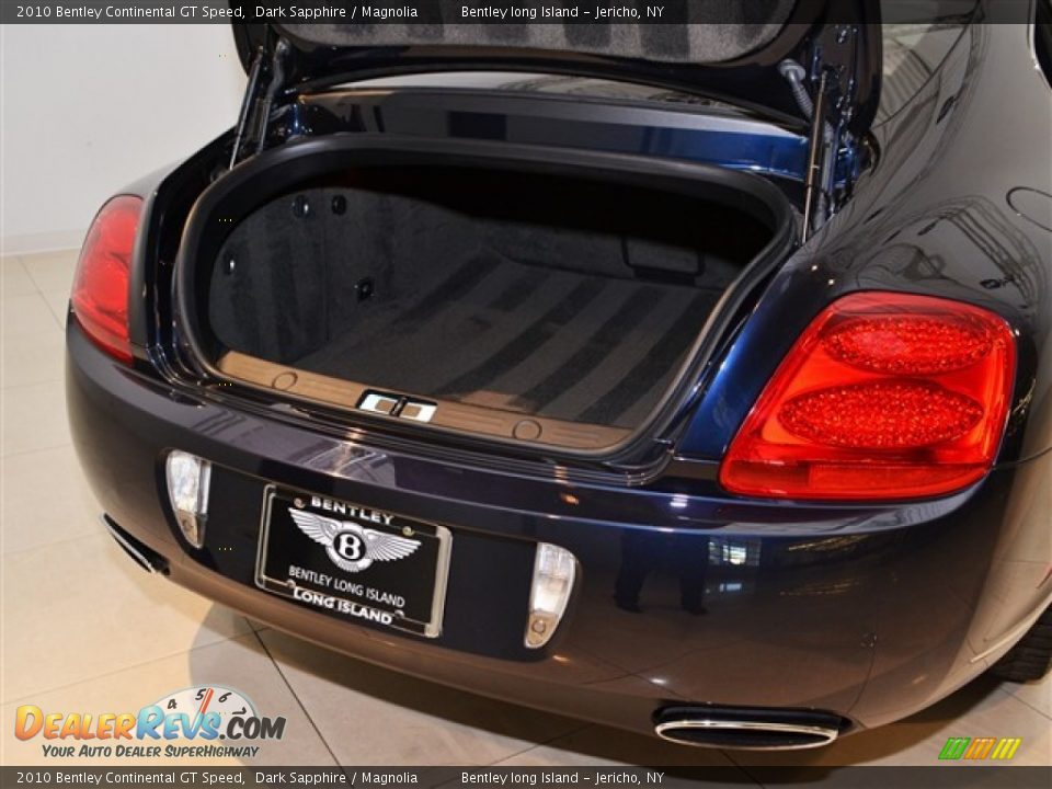 2010 Bentley Continental GT Speed Dark Sapphire / Magnolia Photo #21