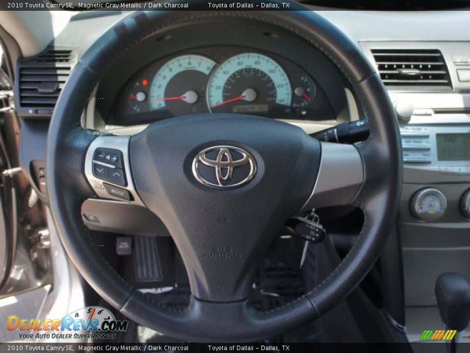2010 Toyota Camry SE Magnetic Gray Metallic / Dark Charcoal Photo #14