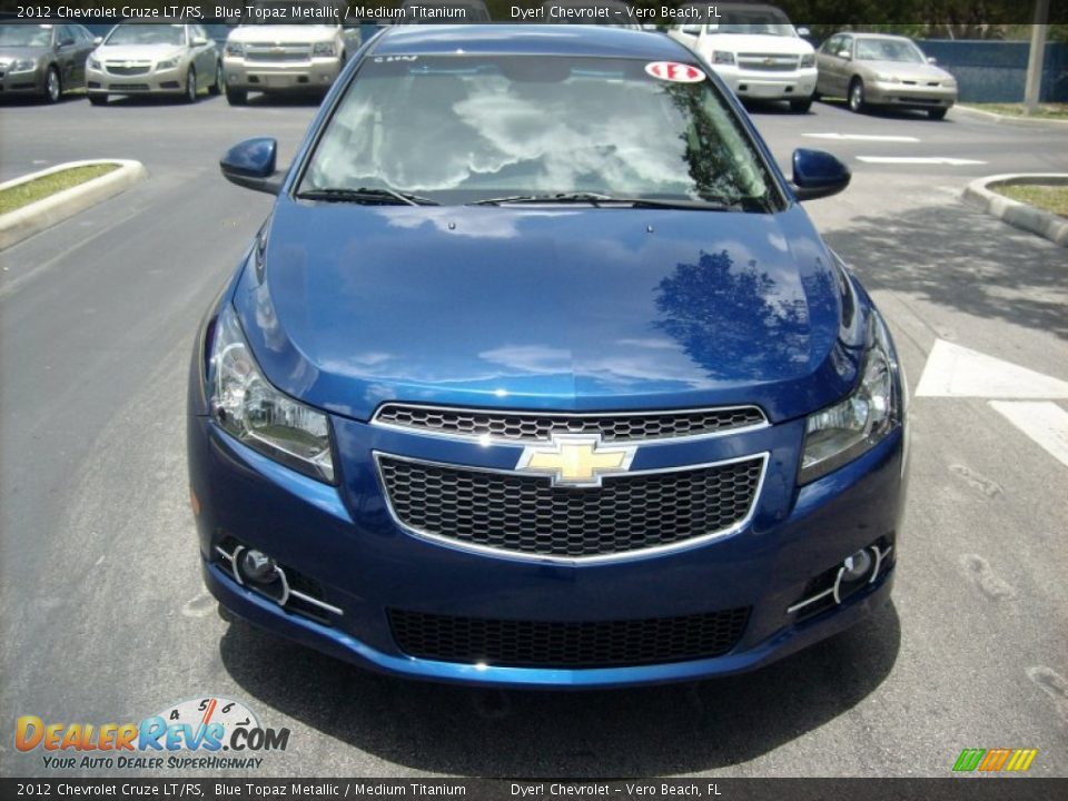 Blue Topaz Metallic 2012 Chevrolet Cruze LT/RS Photo #2
