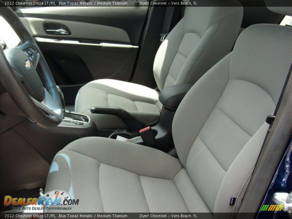 Medium Titanium Interior - 2012 Chevrolet Cruze LT/RS Photo #10