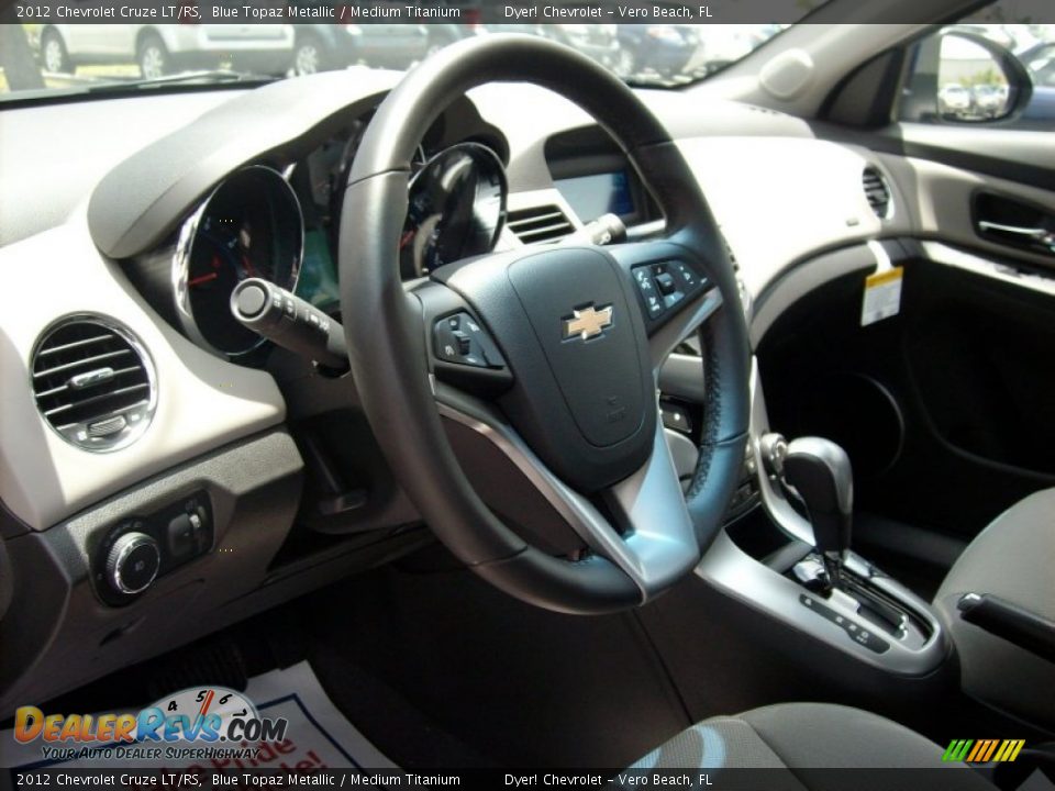 2012 Chevrolet Cruze LT/RS Steering Wheel Photo #11