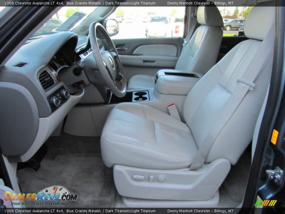 Dark Titanium/Light Titanium Interior - 2008 Chevrolet Avalanche LT 4x4 Photo #3