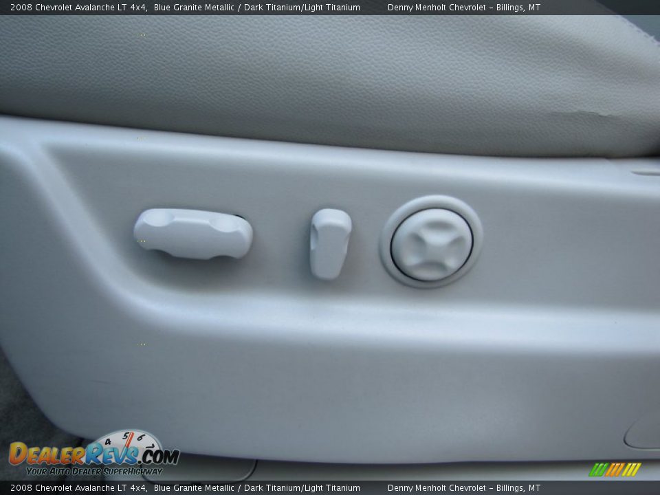 2008 Chevrolet Avalanche LT 4x4 Blue Granite Metallic / Dark Titanium/Light Titanium Photo #9