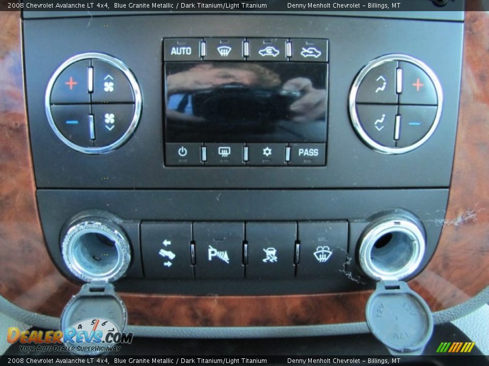 2008 Chevrolet Avalanche LT 4x4 Blue Granite Metallic / Dark Titanium/Light Titanium Photo #16