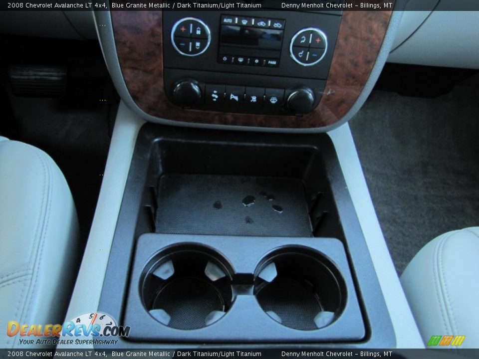 2008 Chevrolet Avalanche LT 4x4 Blue Granite Metallic / Dark Titanium/Light Titanium Photo #17