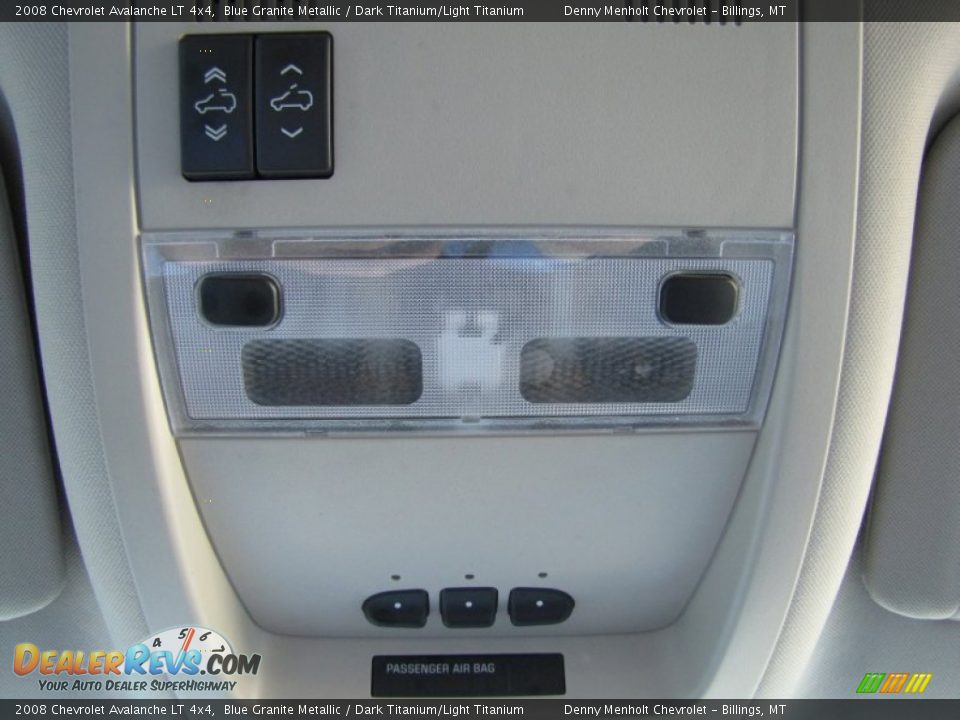 2008 Chevrolet Avalanche LT 4x4 Blue Granite Metallic / Dark Titanium/Light Titanium Photo #20