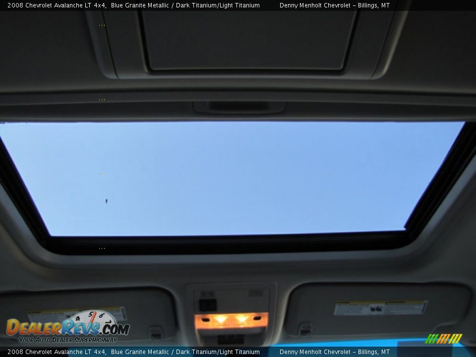 2008 Chevrolet Avalanche LT 4x4 Blue Granite Metallic / Dark Titanium/Light Titanium Photo #21