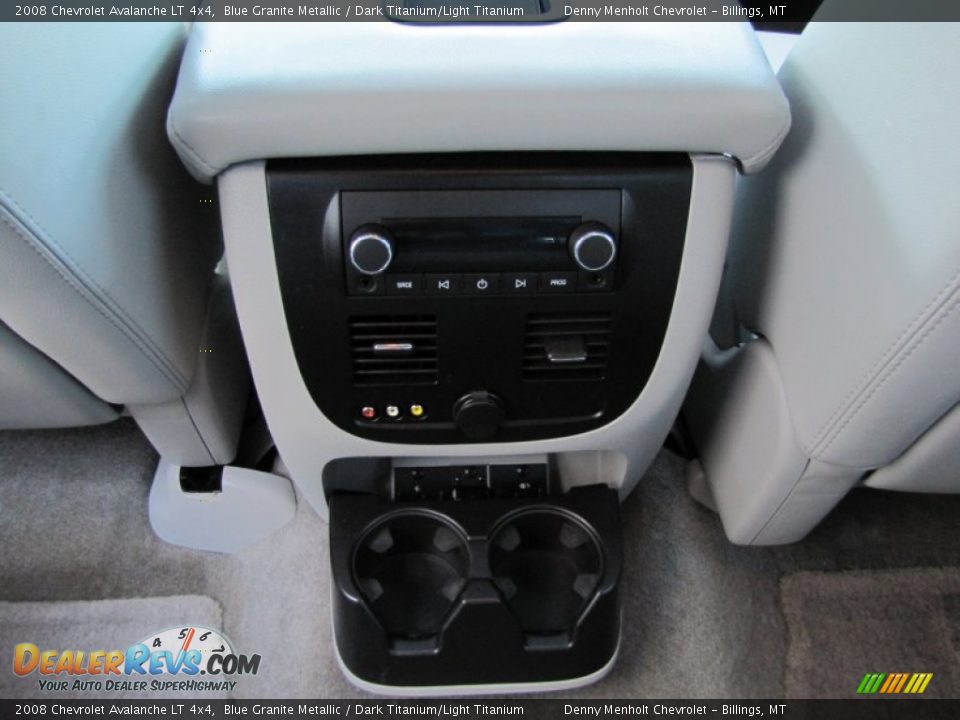 2008 Chevrolet Avalanche LT 4x4 Blue Granite Metallic / Dark Titanium/Light Titanium Photo #23