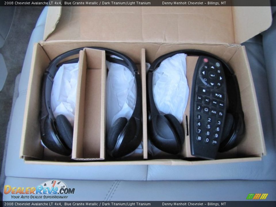 2008 Chevrolet Avalanche LT 4x4 Blue Granite Metallic / Dark Titanium/Light Titanium Photo #24