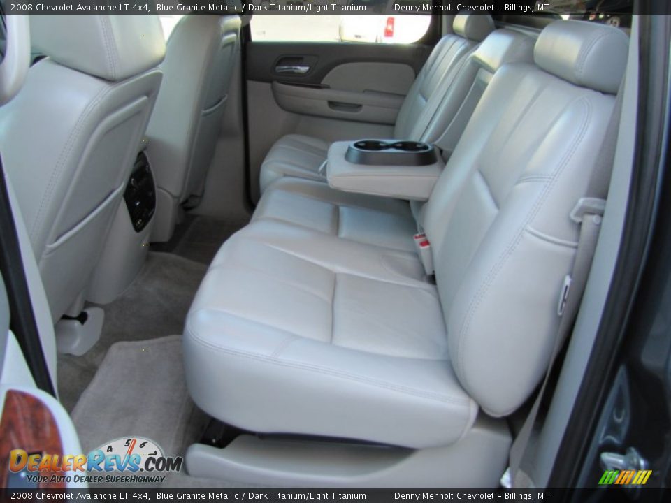 Dark Titanium/Light Titanium Interior - 2008 Chevrolet Avalanche LT 4x4 Photo #25